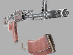 ak-47 3D मॉडल