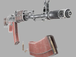 ak-47 3D Model