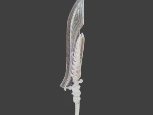 fantasy sword 13 3D Model