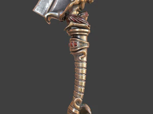 fantasy sword 13 3D Model