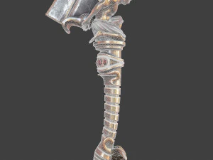 fantasy sword 13 3D Model