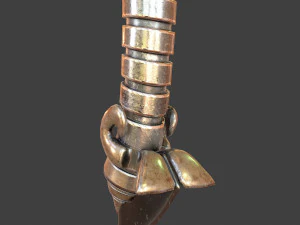 fantasy sword 13 3D Model