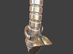 fantasy sword 13 3D Model