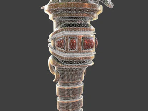 fantasy sword 13 3D Model