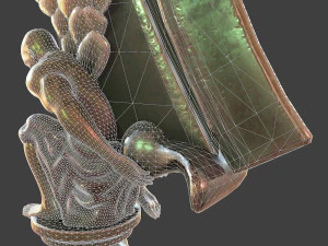 fantasy sword 13 3D Model