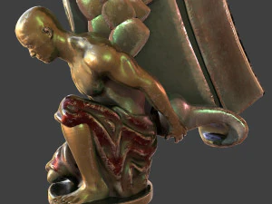 fantasy sword 13 3D Model
