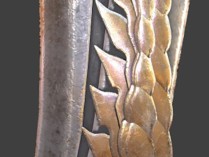 fantasy sword 13 3D Model