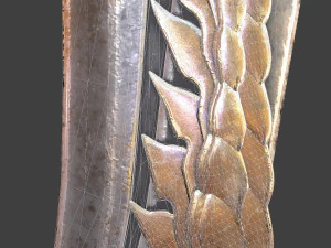 fantasy sword 13 3D Model