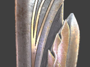 fantasy sword 13 3D Model