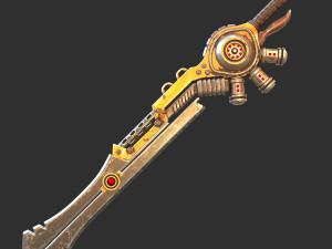 fantasy sword 14 3D-Modell
