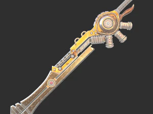 काल्पनिक तलवार 14 3D मॉडल