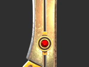 काल्पनिक तलवार 14 3D मॉडल