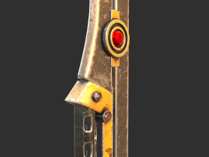 काल्पनिक तलवार 14 3D मॉडल