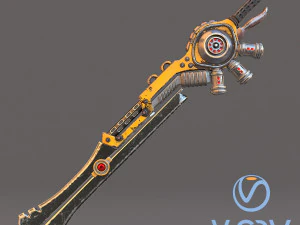 काल्पनिक तलवार 14 3D मॉडल