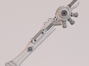 fantasy sword 14 3D मॉडल