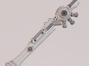 काल्पनिक तलवार 14 3D मॉडल