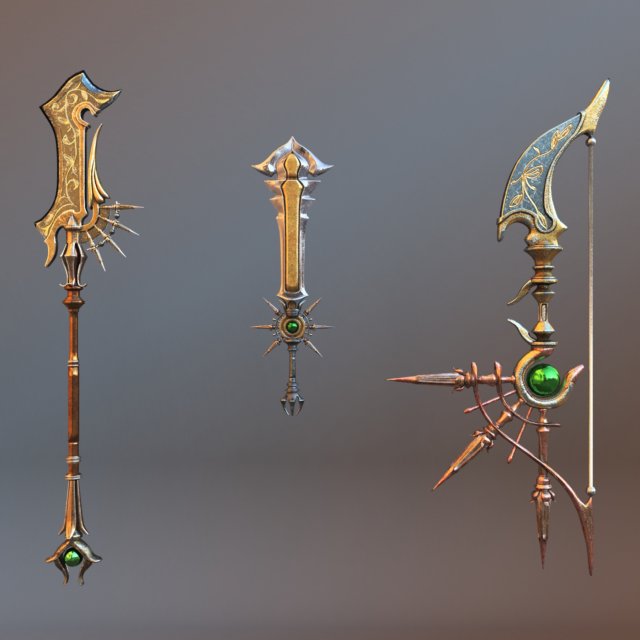fantasy Modèle 3D .c4d .max .obj .3ds .fbx .stl .blend 