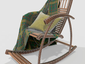 rocking chair 3D 模型