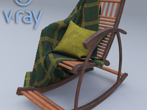 rocking chair 3D 模型
