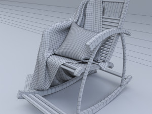 rocking chair 3D 模型