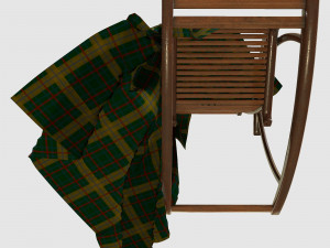 rocking chair 3D 模型