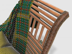rocking chair 3D 模型