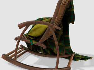 rocking chair 3D 模型