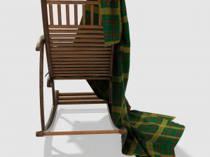 rocking chair 3D 模型
