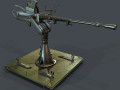 Machine gun turret  3D-Modell