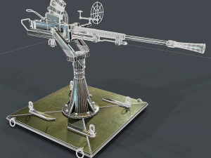 machine turret 3D Model