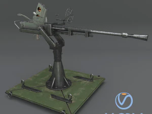 machine turret 3D Model
