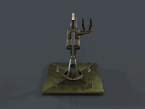 machine turret 3D Model