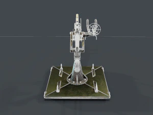 machine turret 3D Model