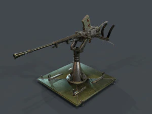 machine turret 3D Model