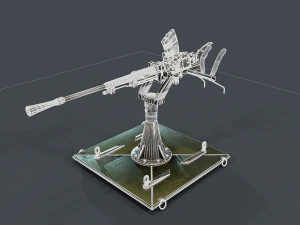 machine turret 3D Model