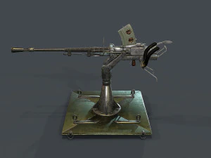machine turret 3D Model