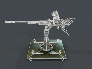 machine turret 3D Model