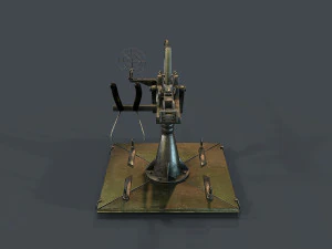 machine turret 3D Model