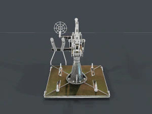 machine turret 3D Model