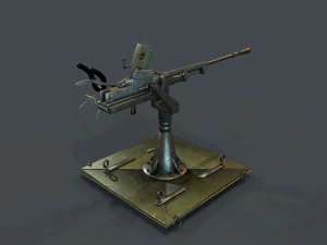 machine turret 3D Model