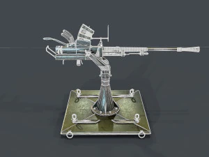 machine turret 3D Model