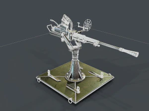 machine turret 3D Model
