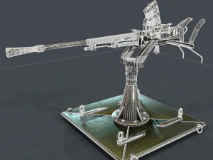 machine turret 3D Model