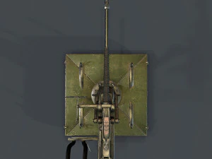 machine turret 3D Model
