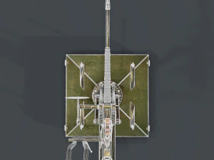 machine turret 3D Model