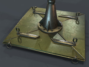 machine turret 3D मॉडल