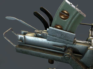 machine turret 3D Model