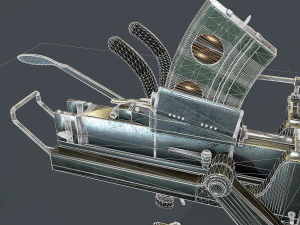 machine turret 3D Model
