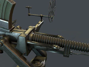 machine turret 3D Model