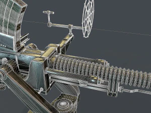 machine turret 3D Model